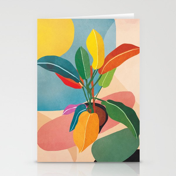 Colorful Branching Out 38 Stationery Card Gallery Image 1
