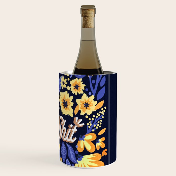 Eat Shit - Yellow & Slate Wine Chiller Gallery Image 3