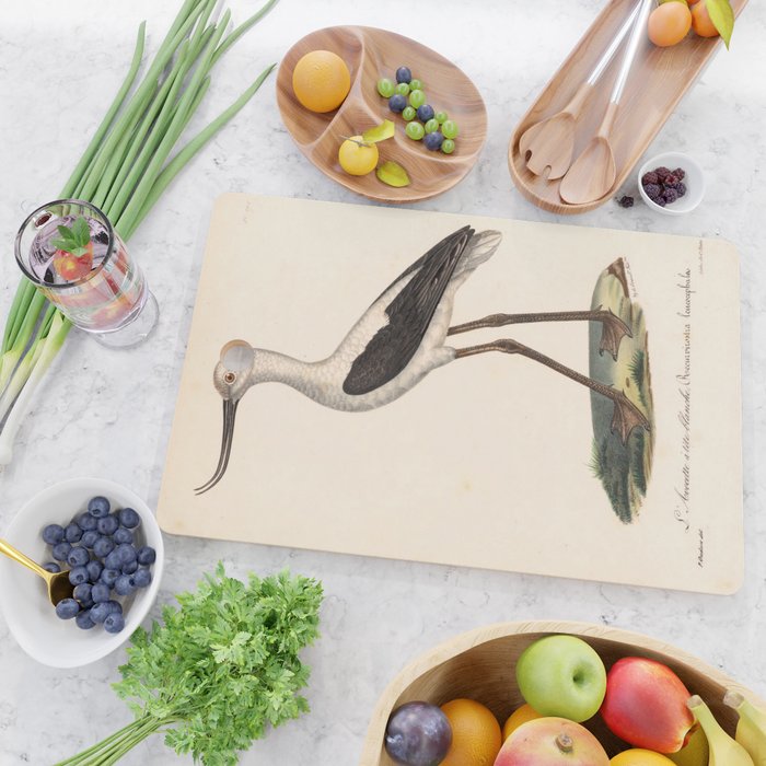 Ornithological illustration from "La Galerie de Oiseaux" ("Bird Gallery"), 1825 Cutting Board Gallery Image 2