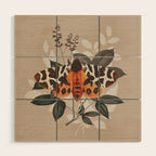 Butterfly  Wood Wall Art Gallery Image 1