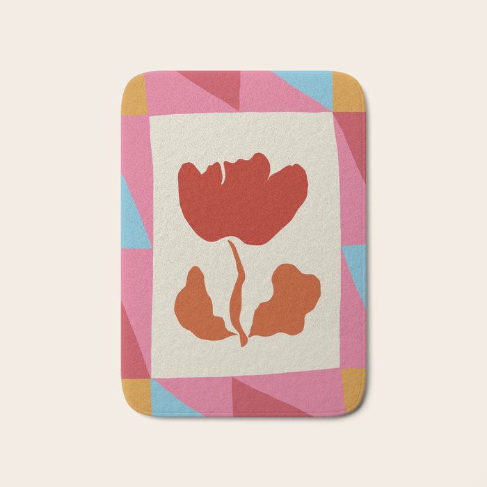 Bloom boom circus Bath Mat Gallery Image 1