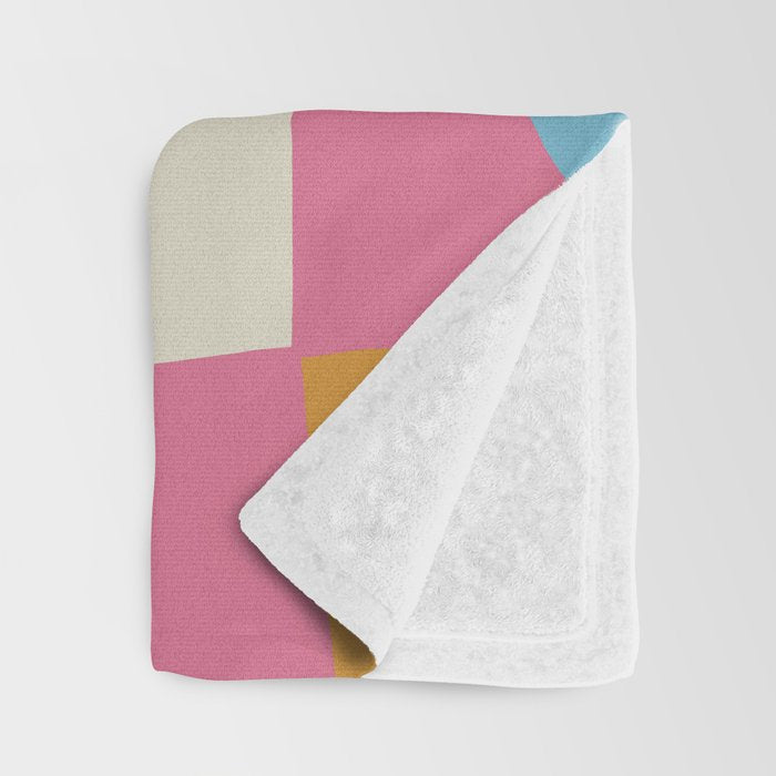 Bloom boom circus Throw Blanket Gallery Image 3