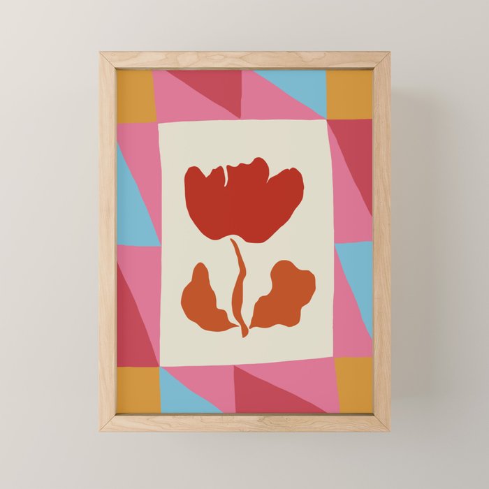 Bloom boom circus Mini Art Print Gallery Image 1