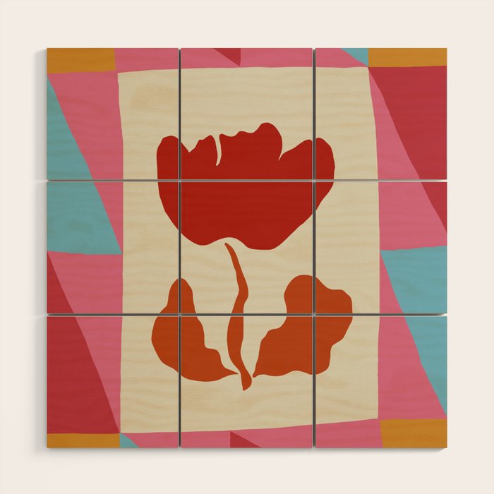 Bloom boom circus Wood Wall Art Gallery Image 1
