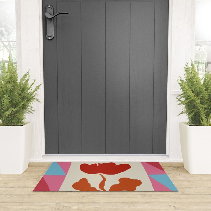 Bloom boom circus Welcome Mat Gallery Image 3