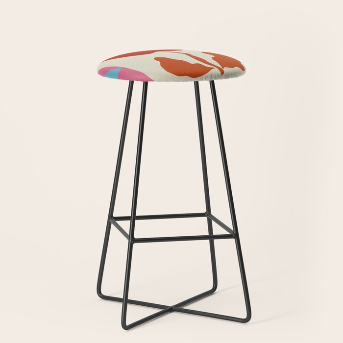 Bloom boom circus Stool Gallery Image 1