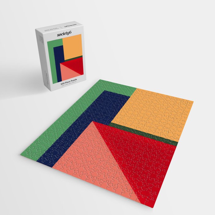 Minimal Geometric Abstraction 97 Jigsaw Puzzle Gallery Image 2