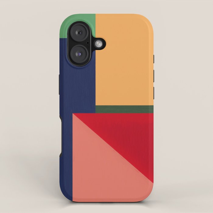 Minimal Geometric Abstraction 97 iPhone Case Gallery Image 1