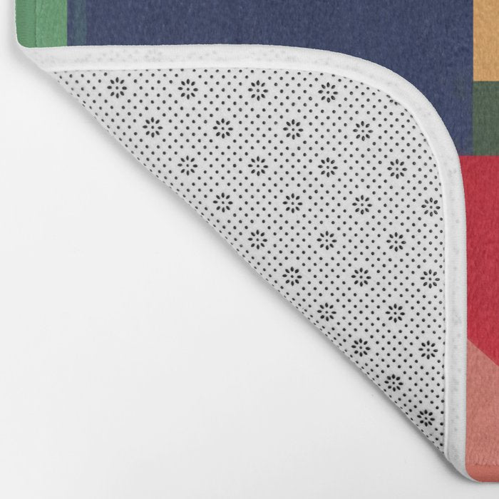 Minimal Geometric Abstraction 97 Bath Mat Gallery Image 2