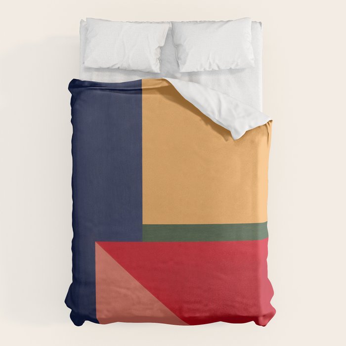 Minimal Geometric Abstraction 97 Duvet Cover Gallery Image 6