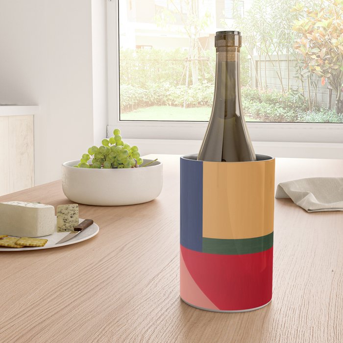 Minimal Geometric Abstraction 97 Wine Chiller Gallery Image 4
