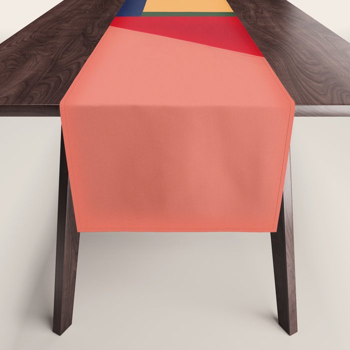 Minimal Geometric Abstraction 97 Table Runner Gallery Image 1