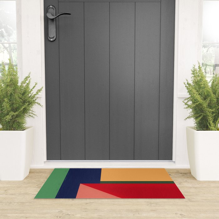 Minimal Geometric Abstraction 97 Welcome Mat Gallery Image 3
