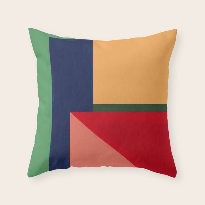 Minimal Geometric Abstraction 97 Throw Pillow Gallery Image 6
