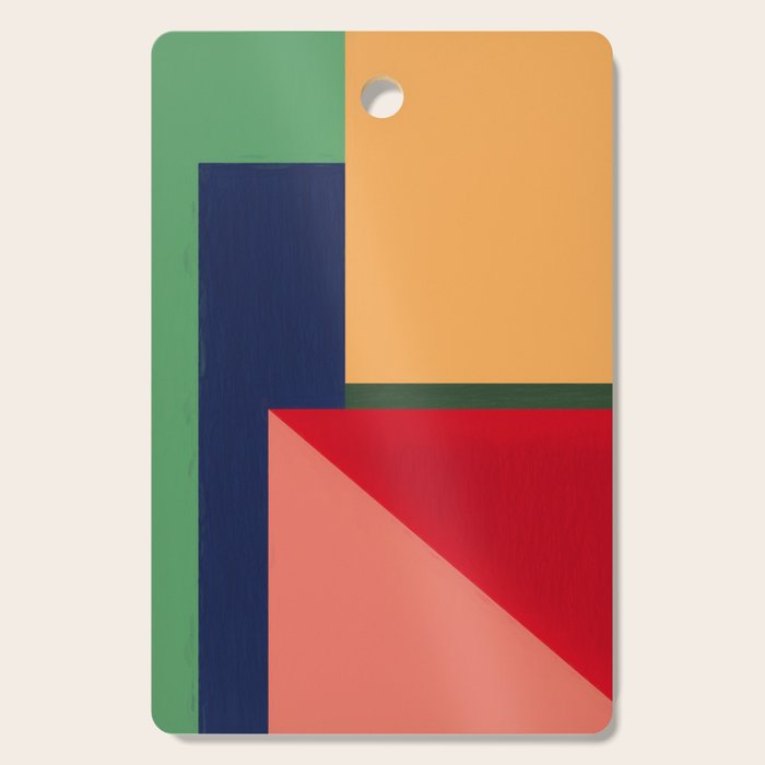 Minimal Geometric Abstraction 97 Cutting Board Gallery Image 1