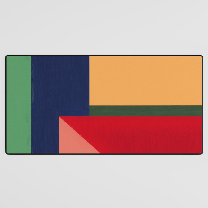 Minimal Geometric Abstraction 97 Desk Mat Gallery Image 3