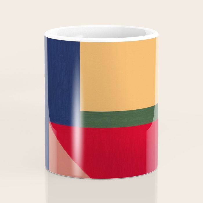 Minimal Geometric Abstraction 97 Coffee Mug Gallery Image 4