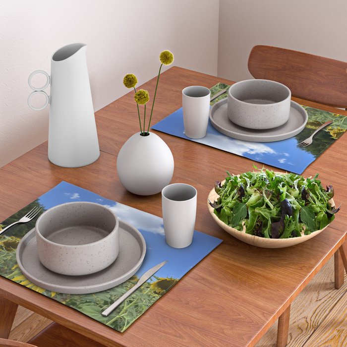 Thoughts of a Flower Placemat Gallery Image 2