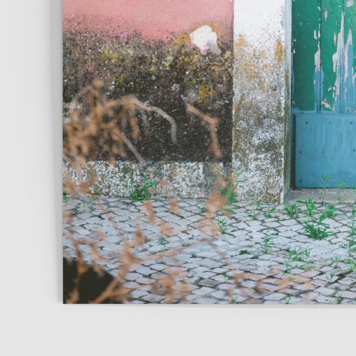 Colorful door in Lisbon Portugal | Fine art travel photography print Poster Gallery Image 3