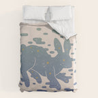 Lepus Constellation: Pastel Duvet Cover Gallery Image 6