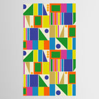 Colorful Geometric Mid Century Modtastic Retro Pattern Tablecloth Gallery Image 2