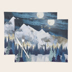 Moonlit Snow Placemat Gallery Image 1