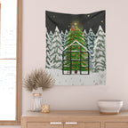 Winter Garden Wall Tapestry Gallery Image 2