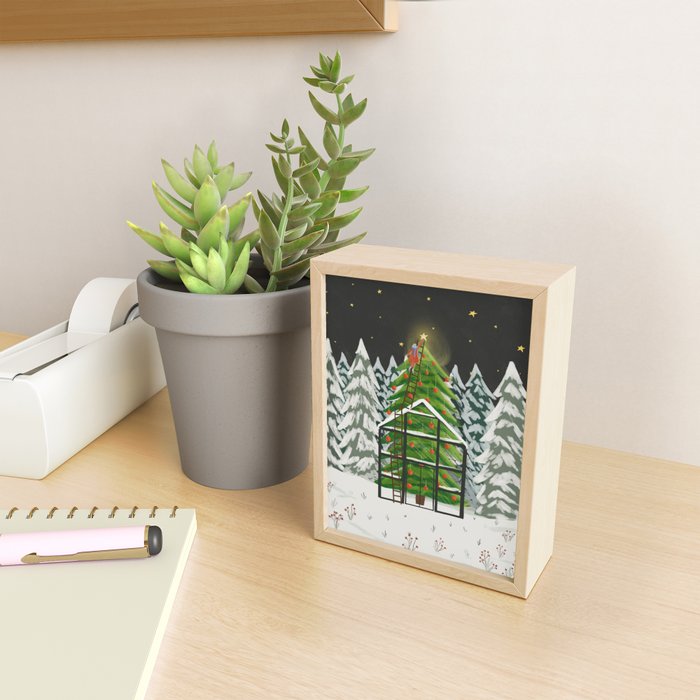 Winter Garden Mini Art Print Gallery Image 2