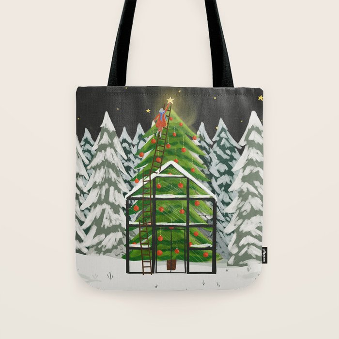 Winter Garden Tote Bag Gallery Image 1