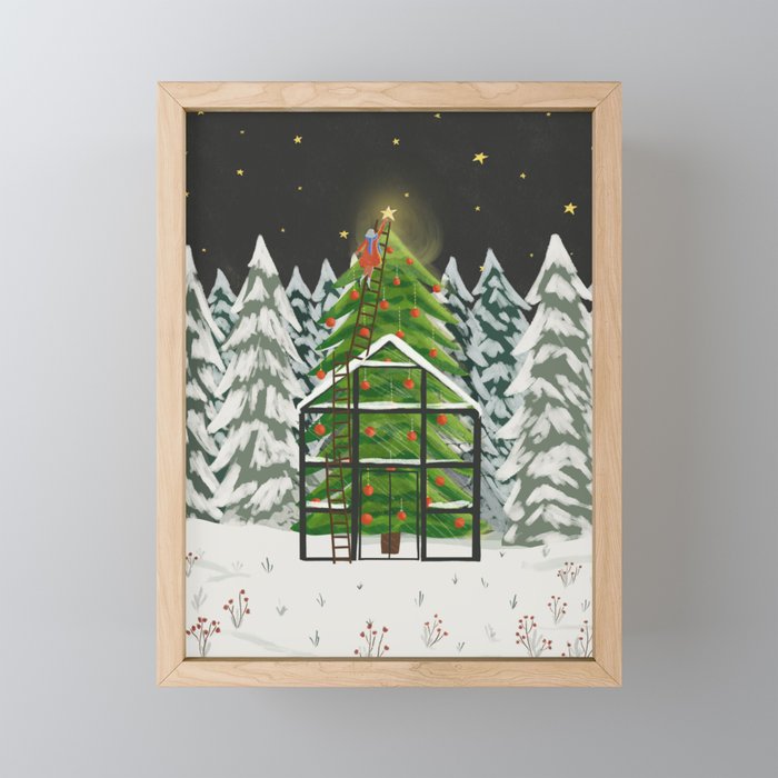 Winter Garden Mini Art Print Gallery Image 1