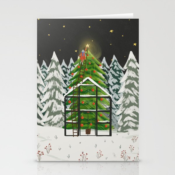 Winter Garden Stationery Card Gallery Image 1