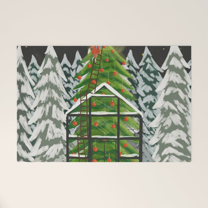 Winter Garden Welcome Mat Gallery Image 1