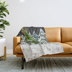 Winter Garden Throw Blanket Gallery Image 1