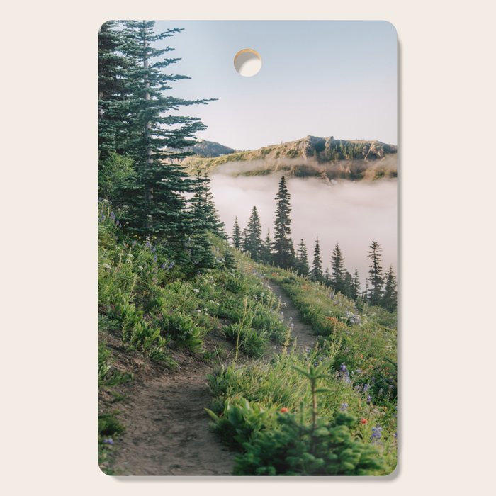 Wildflower Hike II Cutting Board Gallery Image 1