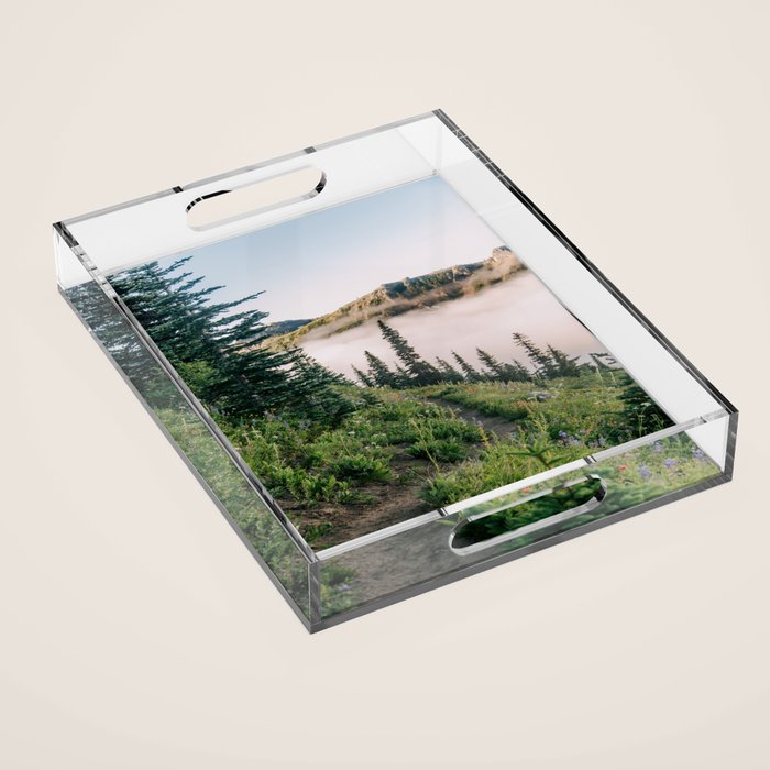 Wildflower Hike II Acrylic Tray Gallery Image 1