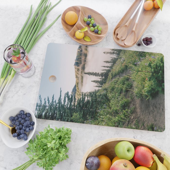 Wildflower Hike II Cutting Board Gallery Image 2