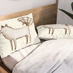 "I'm So Happy" - Dog Pillow Sham Gallery Image 2