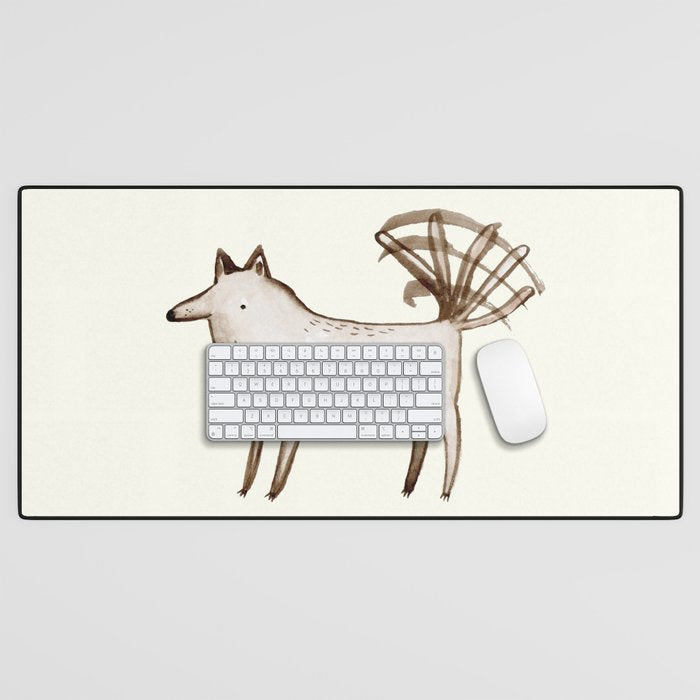 "I'm So Happy" - Dog Desk Mat Gallery Image 1