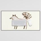 "I'm So Happy" - Dog Desk Mat Gallery Image 1