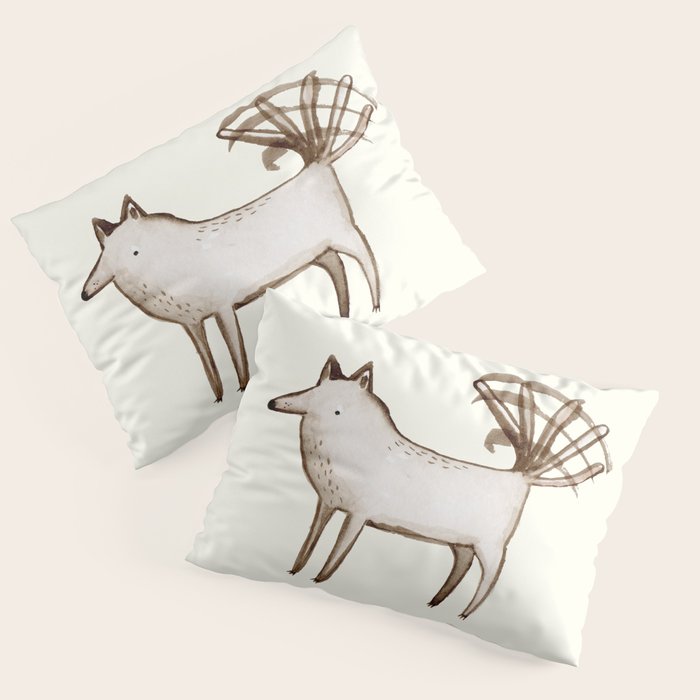 "I'm So Happy" - Dog Pillow Sham Gallery Image 1