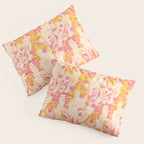 Desert Flowers - pink & yellow Pillow Sham Gallery Image 3
