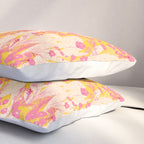 Desert Flowers - pink & yellow Pillow Sham Gallery Image 3