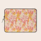 Desert Flowers - pink & yellow Laptop Sleeve Gallery Image 1