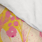 Desert Flowers - pink & yellow Comforter Gallery Image 4