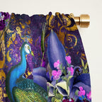 Feather Peacock 29 Window Curtain Gallery Image 2