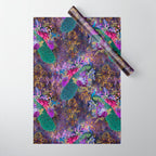 Feather Peacock 29 Wrapping Paper Gallery Image 1