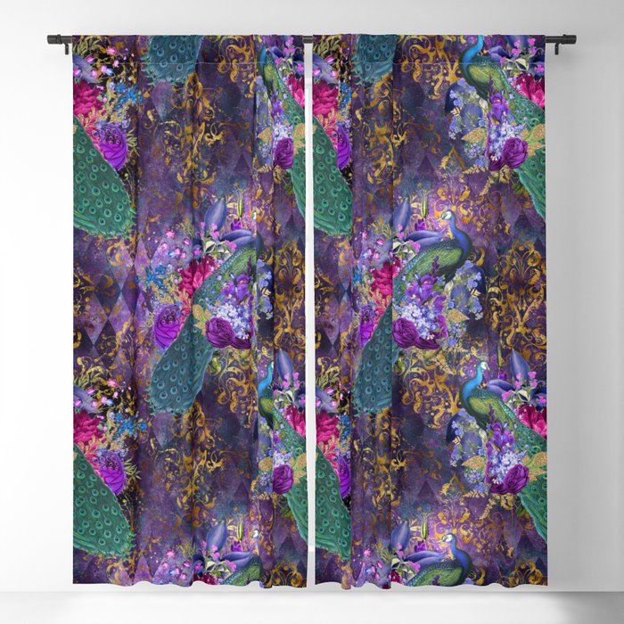 Feather Peacock 29 Window Curtain Gallery Image 5