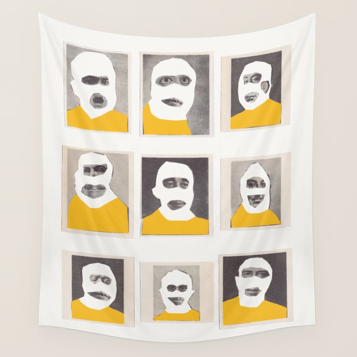 Yearbook #1 / Yellow Uniform Wall Tapestry Gallery Image 4