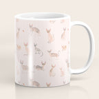 Sphynx Cats - No Furr Don't Care - Cat Pink Coffee Mug Gallery Image 1