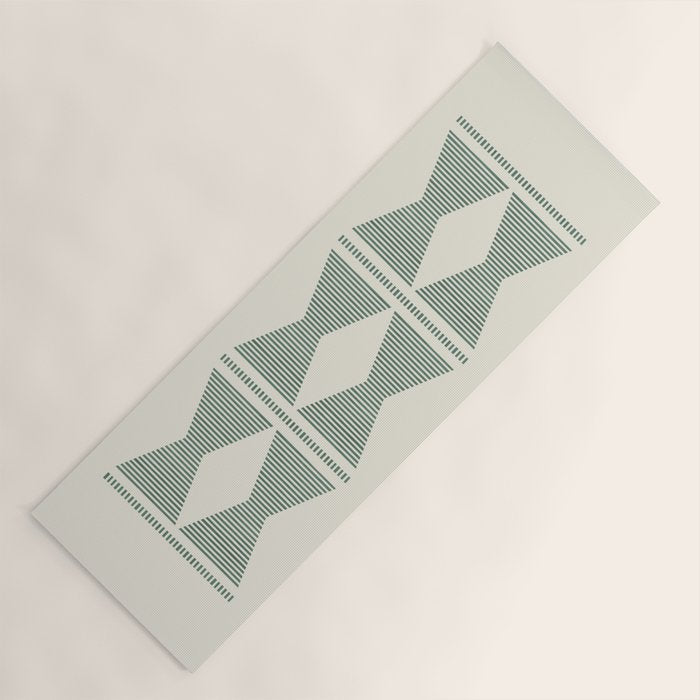 Southwestern Boho - Sage Green Yoga Mat Gallery Image 1